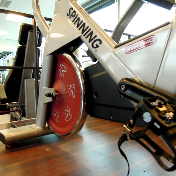 (Photo:) Spin - Pure cardio, low impact, just fast hard pedalling 