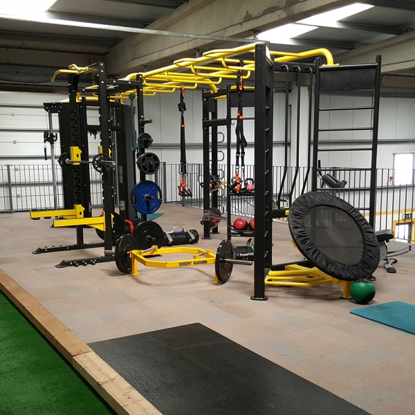 (Photo:) Strength & Conditioning - exactly what it says on the tin! Using our state of the art multi-functional training rig